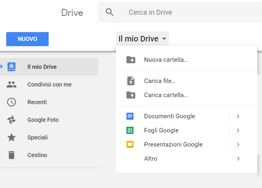 COME CARICARE FILE SU GOOGLE DRIVE TecHub